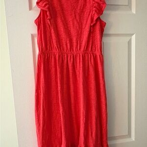 J.Crew Coral Maxi Sundress